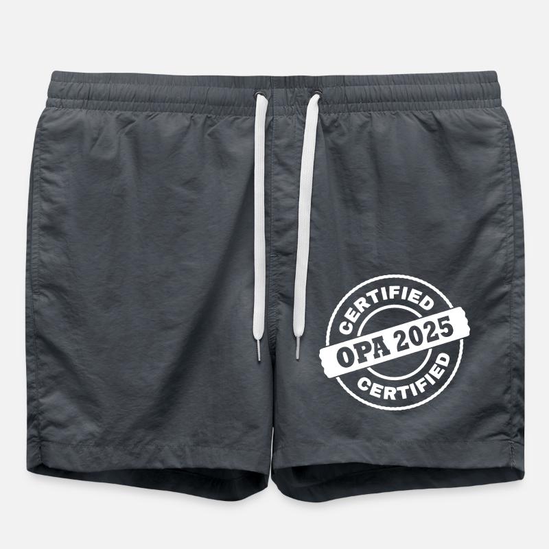 Opa 2025 - Badeshorts - Anthrazit