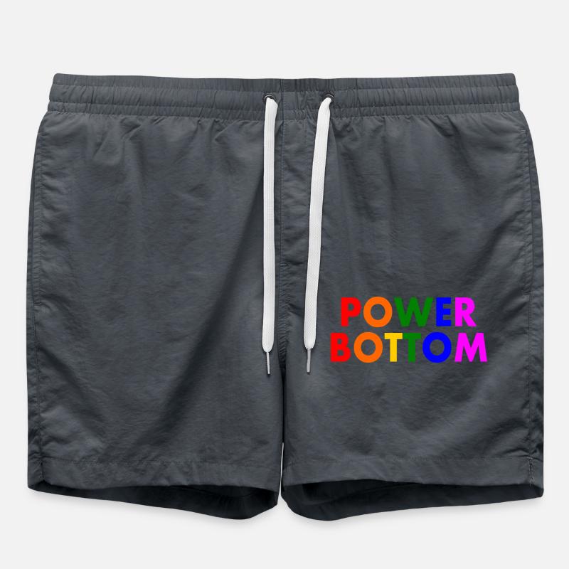 Power bottom - Short de bain - charbon