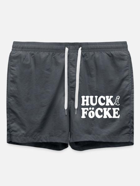 huck föcke - Badeshorts - Anthrazit