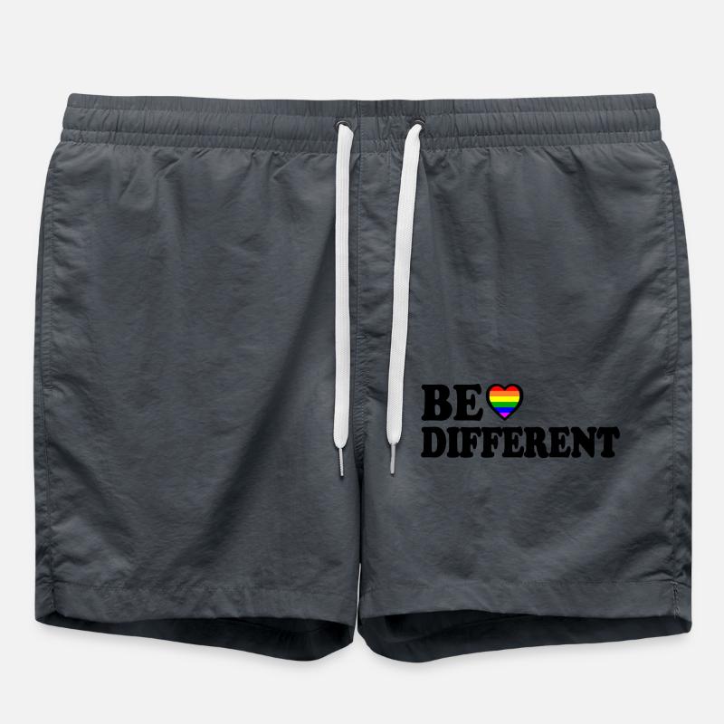 Be different - Swim Trunks - anthracite