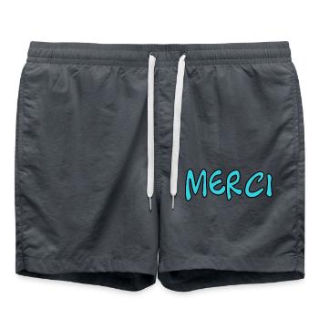 MERCI. MAÎTRESSE. MAÎTRE. MERCI MAÎTRESSE. MAITRE - Short de bain - charbon - Devant - AI Model Male 185 light (185cm)
