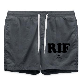 Rif - Short de bain - charbon - Devant - AI Model Male 185 light (185cm)