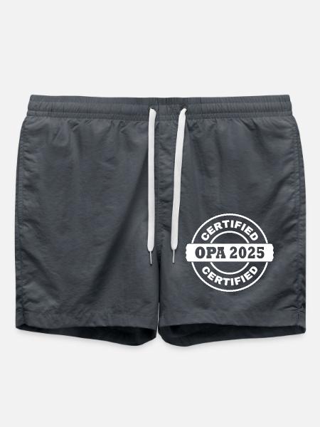 opa 2025 - Badeshorts - Anthrazit