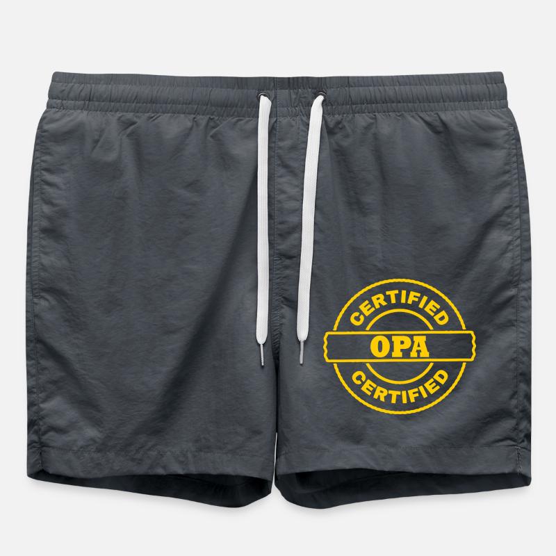 Opa - Badeshorts - Anthrazit