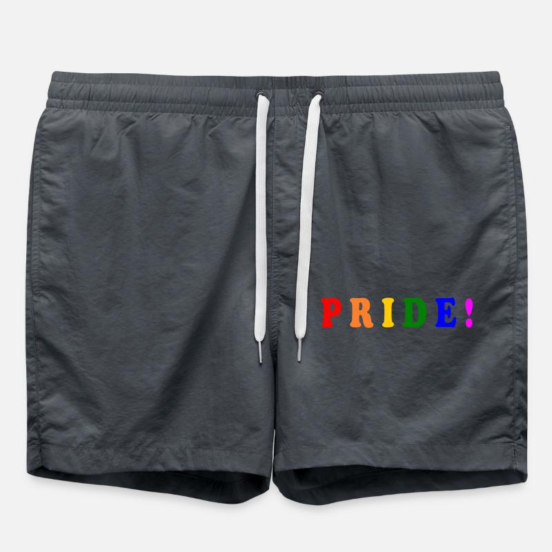Pride - Swim Trunks - anthracite