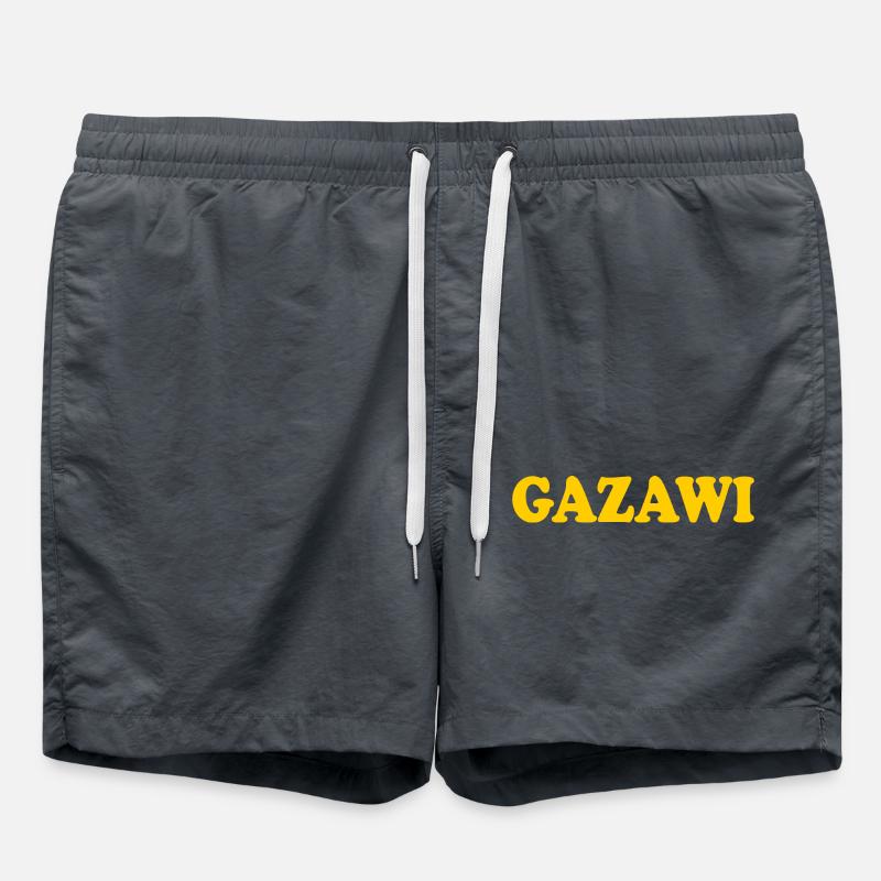 Gazawi gaza - Short de bain - charbon