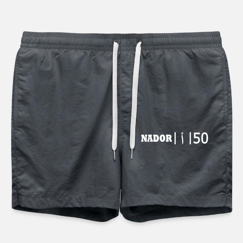 Plaque d’immatriculation Nador ا 50 - Short de bain - charbon