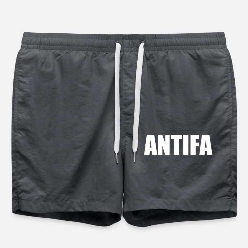 Antifa - Swim Trunks - anthracite