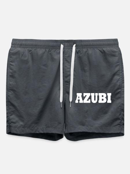 Azubi - Badeshorts - Anthrazit
