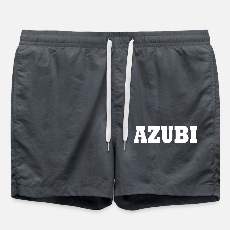 Azubi - Badeshorts - Anthrazit
