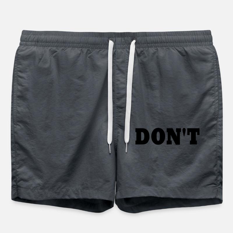 D'ont - Swim Trunks - anthracite
