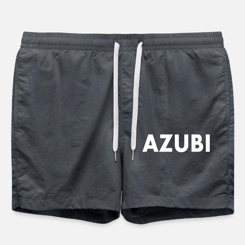 Azubi - Badeshorts - Anthrazit