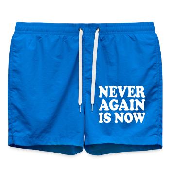 Never again is now - Short de bain - cobalt blue - Devant