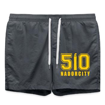 Nadorcity nador ا 50 - Badeshorts - Anthrazit - Vorne - AI Model Male 185 light (185cm)