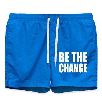 be the change - Short de bain - cobalt blue - Devant