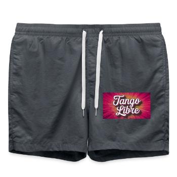 Tango Libre - Swim Trunks - anthracite - Front - AI Model Male 185 light (185cm)