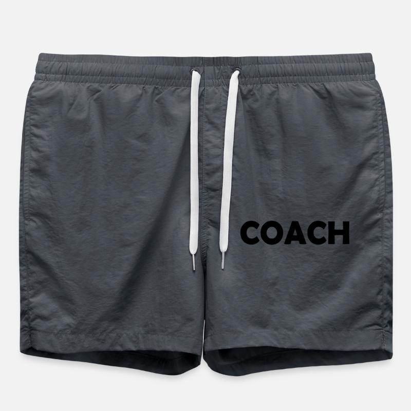 Coach - Short de bain - charbon