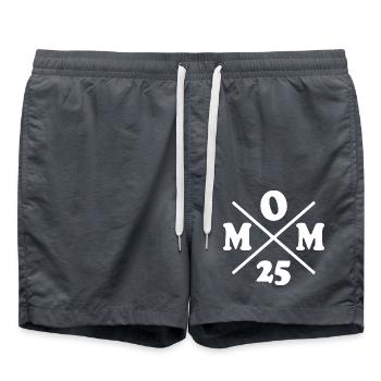 Mom 25 - mom 2025 - Short de bain - charbon - Devant - AI Model Male 185 light (185cm)
