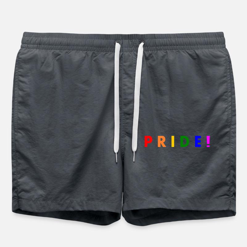 Pride - Swim Trunks - anthracite