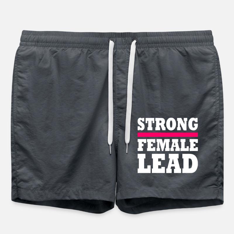 Strong female lead - Short de bain - charbon