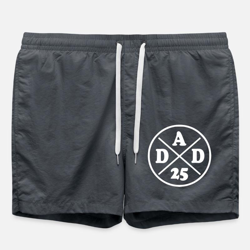 Dad 2025 - dad 25 - Short de bain - charbon