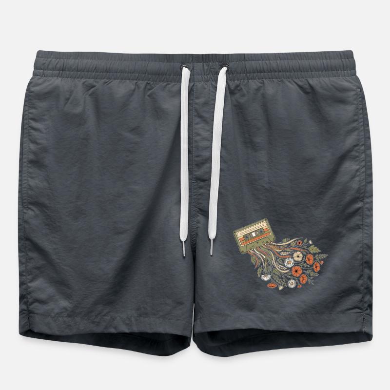 FlowerSette - Short de bain - charbon