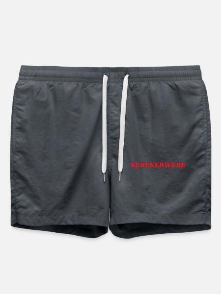 KEREKERWERE | T-Shirt de Flandre occidentale - Short de bain - charbon