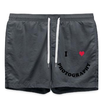 Photographie - Short de bain - charbon - Devant - AI Model Male 185 light (185cm)