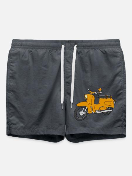 Swallow (saharabraun) - Swim Trunks - anthracite