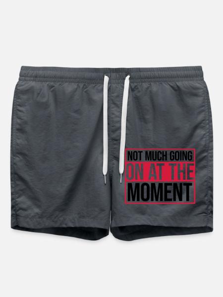 Not much going on - Swim Trunks - anthracite
