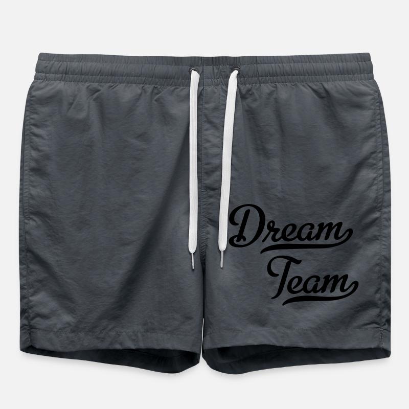Dream Team - Swim Trunks - anthracite