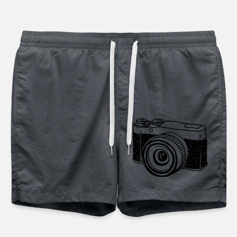Camera - Swim Trunks - anthracite