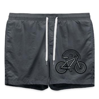 Bicycle Bicycle - Swim Trunks - anthracite - Front - AI Model Male 185 light (185cm)