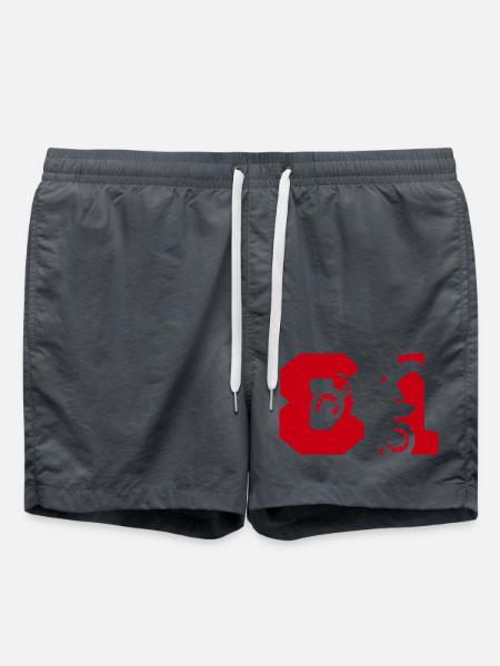 Moto 81 biker - Swim Trunks - anthracite