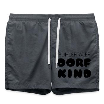 BH11 - Badeshorts - Anthrazit - Vorne - AI Model Male 185 light (185cm)