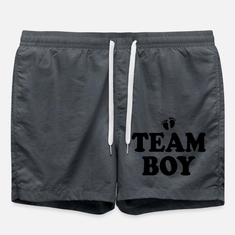 Team boy - Swim Trunks - anthracite