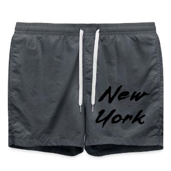 nouveau travail - Short de bain - charbon - Devant - AI Model Male 185 light (185cm)