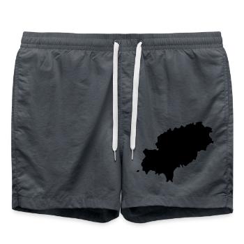 Ibiza - Short de bain - charbon - Devant - AI Model Male 185 light (185cm)