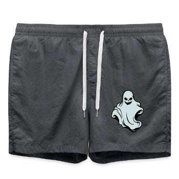 Der Geist - le fantôme - Short de bain - charbon - Devant - AI Model Male 185 light (185cm)
