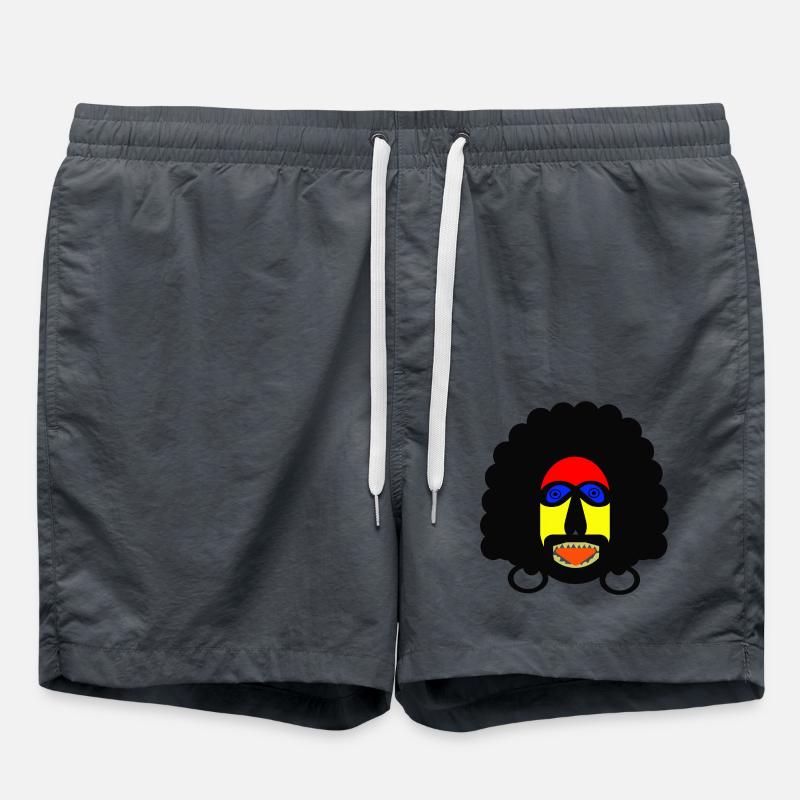 M. Curly - Short de bain - charbon