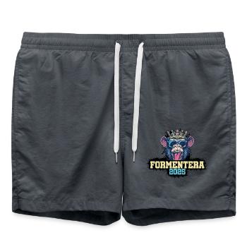 Formentera 2025 Monkey - Swim Trunks - anthracite - Front - AI Model Male 185 light (185cm)