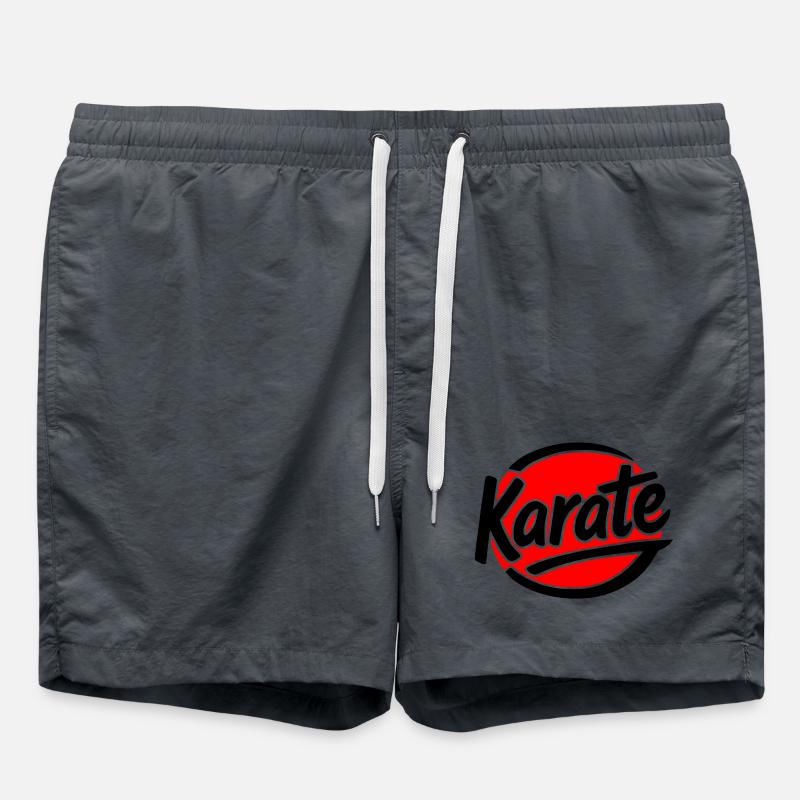 Karaté - Short de bain - charbon