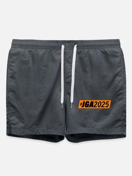Jga 2025 Junggesellenabschied - Badeshorts - Anthrazit
