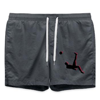 Soccer Overhead Kick Sports - Short de bain - charbon - Devant - AI Model Male 185 light (185cm)