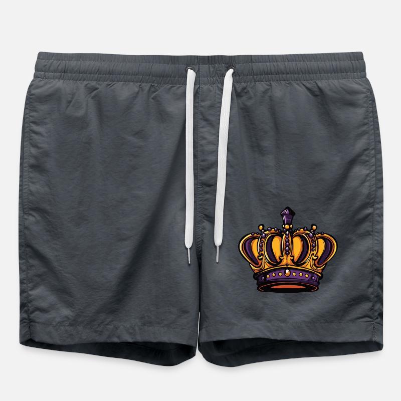 Couronne - Short de bain - charbon