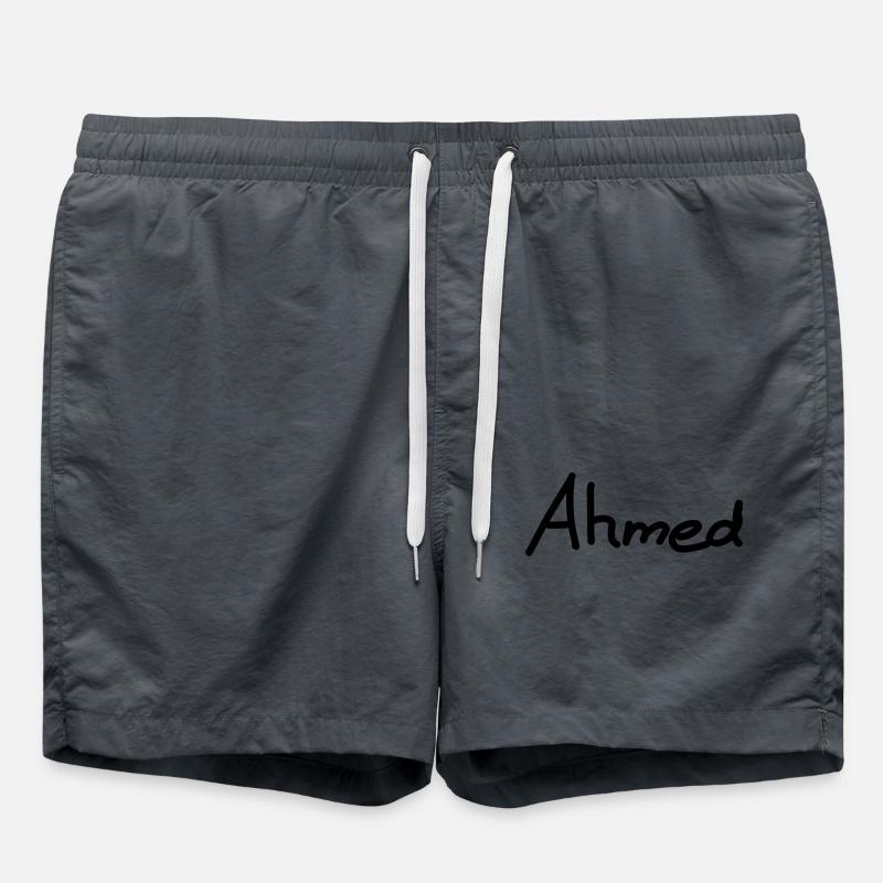 Ahmed - Swim Trunks - anthracite