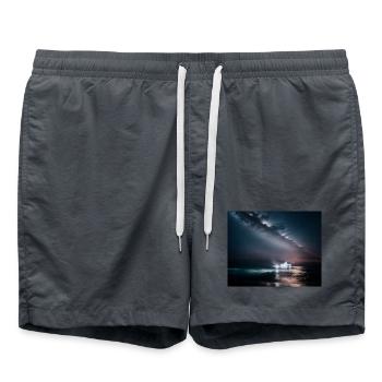 Expédier la nuit - Short de bain - charbon - Devant - AI Model Male 185 light (185cm)