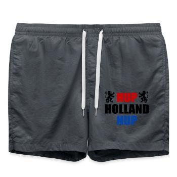 Hup holland hup - Badeshorts - Anthrazit - Vorne - AI Model Male 185 light (185cm)
