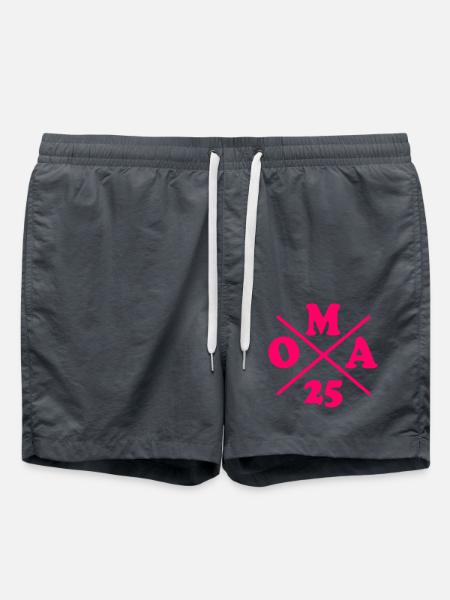 Oma 2025 - Badeshorts - Anthrazit