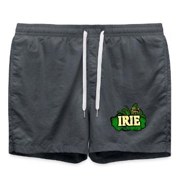 Reggae Irie - Badeshorts - Anthrazit - Vorne - AI Model Male 185 light (185cm)
